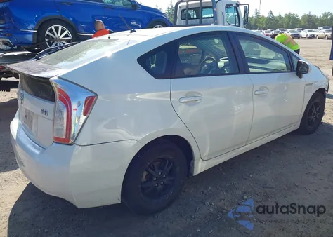 2012 Toyota Prius Two from USA, damaged, VIN JTDKN3DU5C5479404